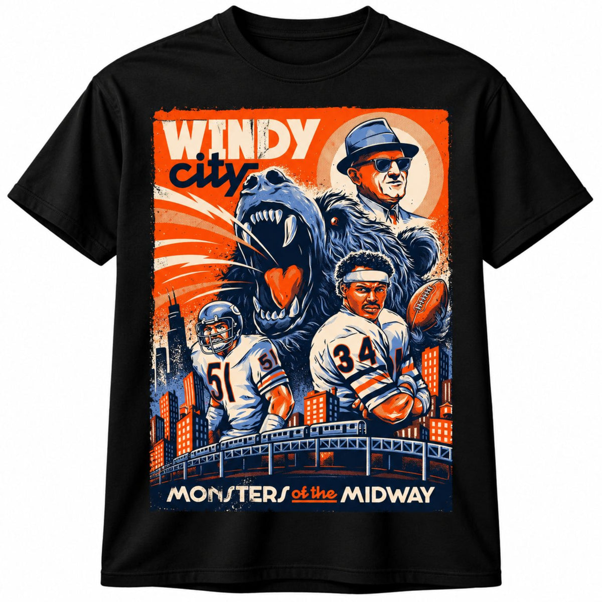 Monsters of the Midway Graphic Tee